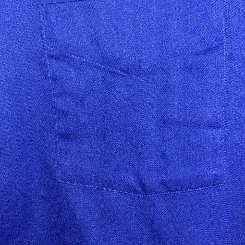 COPY - 2/$20 Van Heusen L/S dress shirt bold blue 17.5 neck $13 separate - Picture 5 of 5